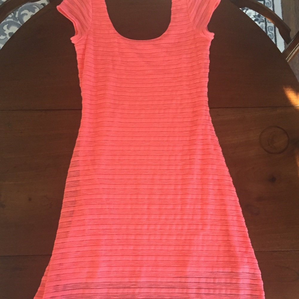 Beautiful and bright neon pink floor length Lilly